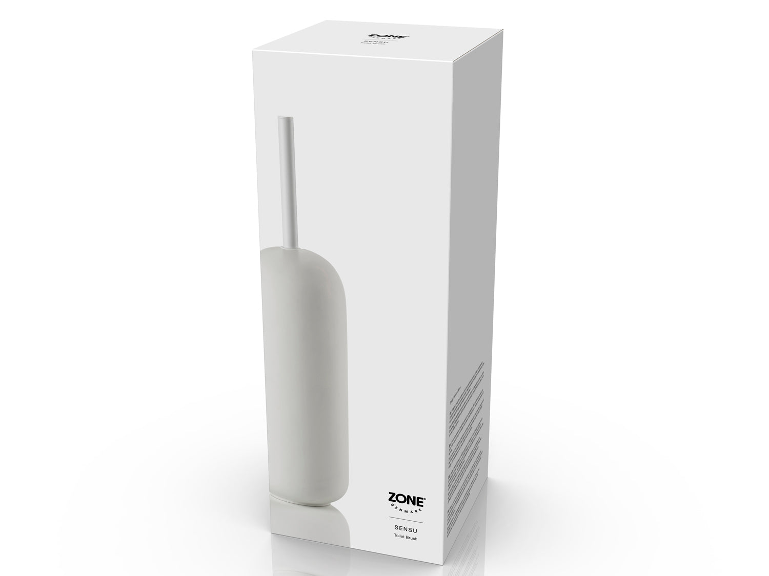 Brosse de toilette Sensu en Béton Blanc Zone Denmark - Mathon - 3