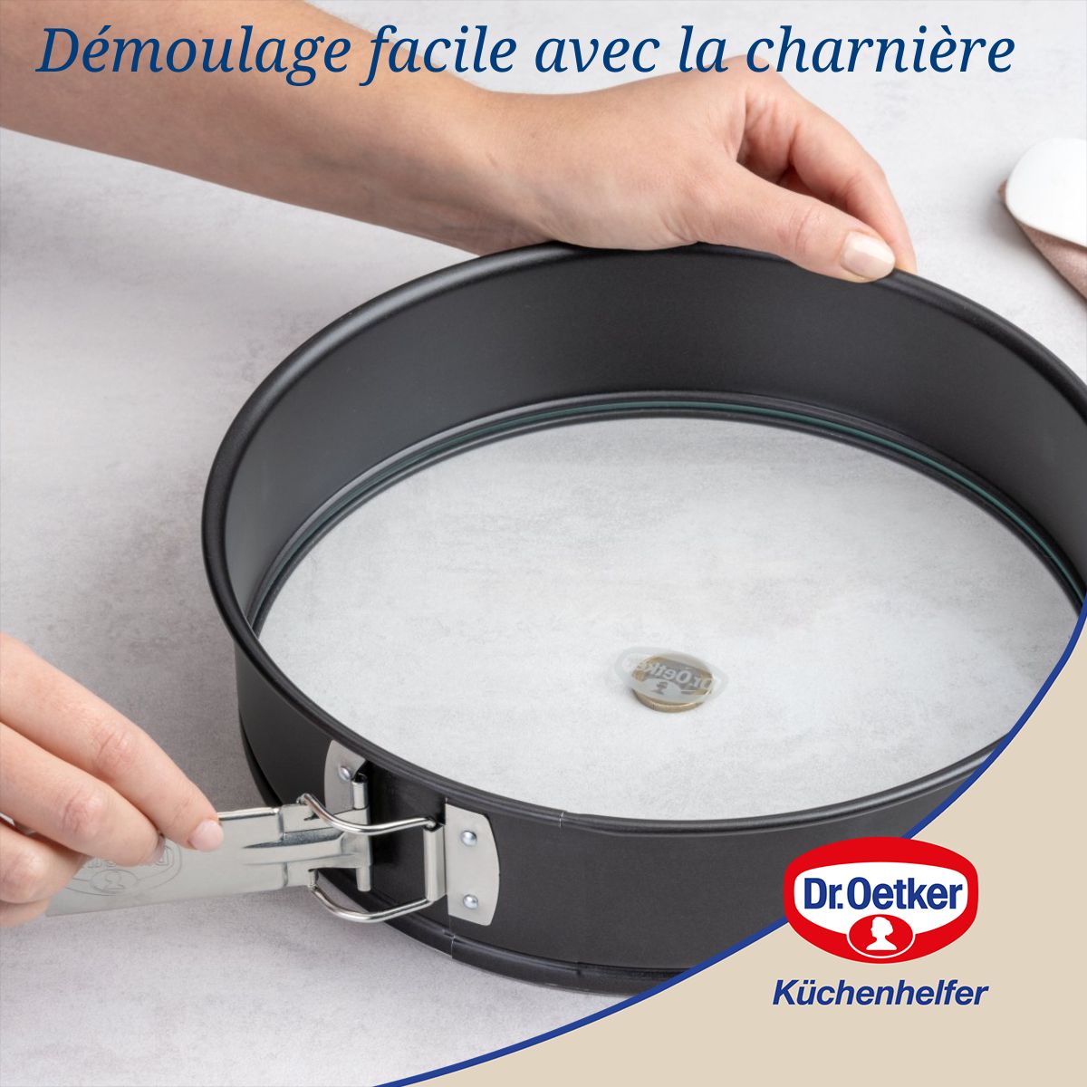 Moule à manqué à charnière 26 cm  Tradition Dr. Oetker - Mathon - 6