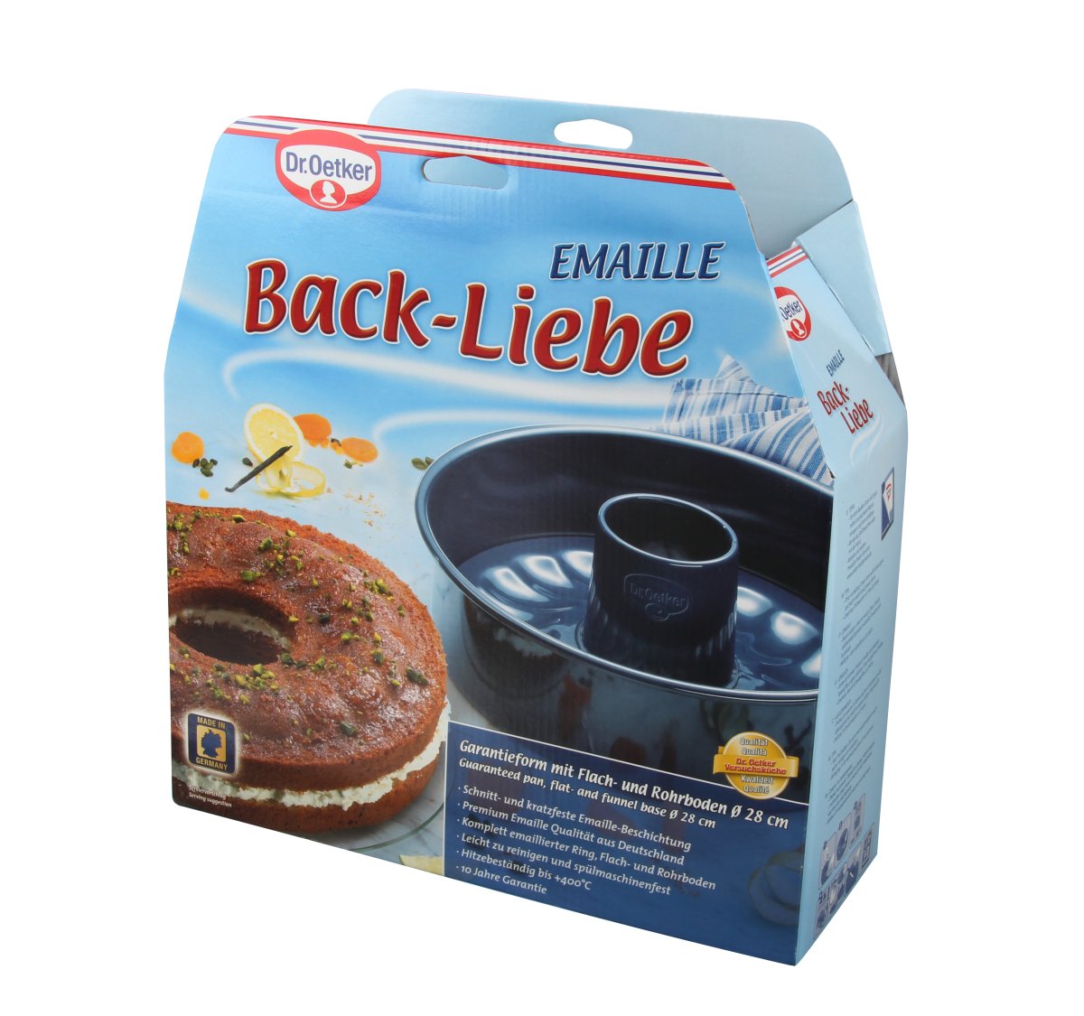 Moule à manqué et savarin double fond 28 cm Dr. Oetker Back Liebe Dr. Oetker - Mathon - 10