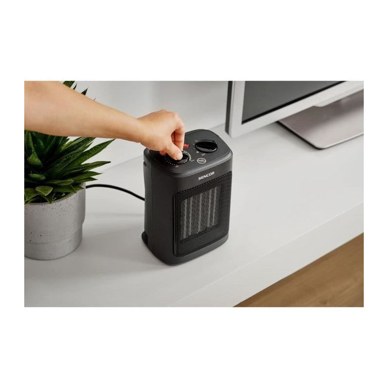 Radiateur En Céramique - Sencor - Sfh 7601bk - Jusqu