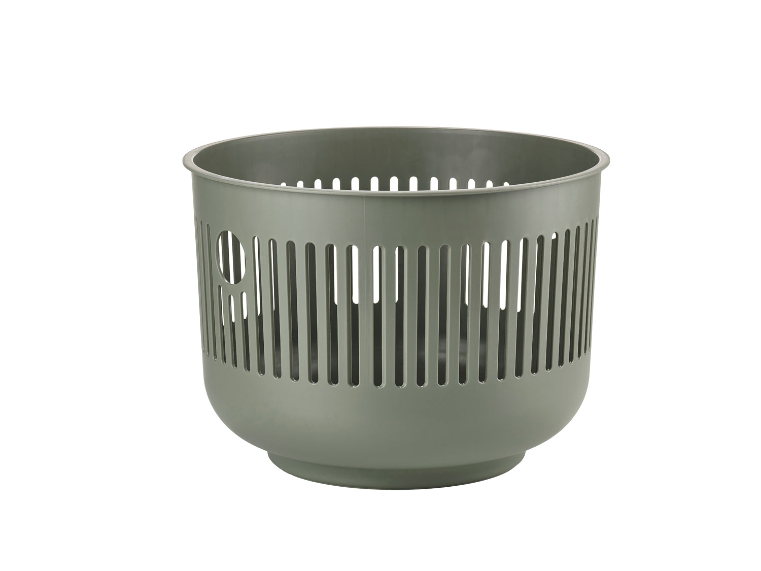 Panier à linge Ume en Polypropylène Vert olive Zone Denmark - Mathon - 1