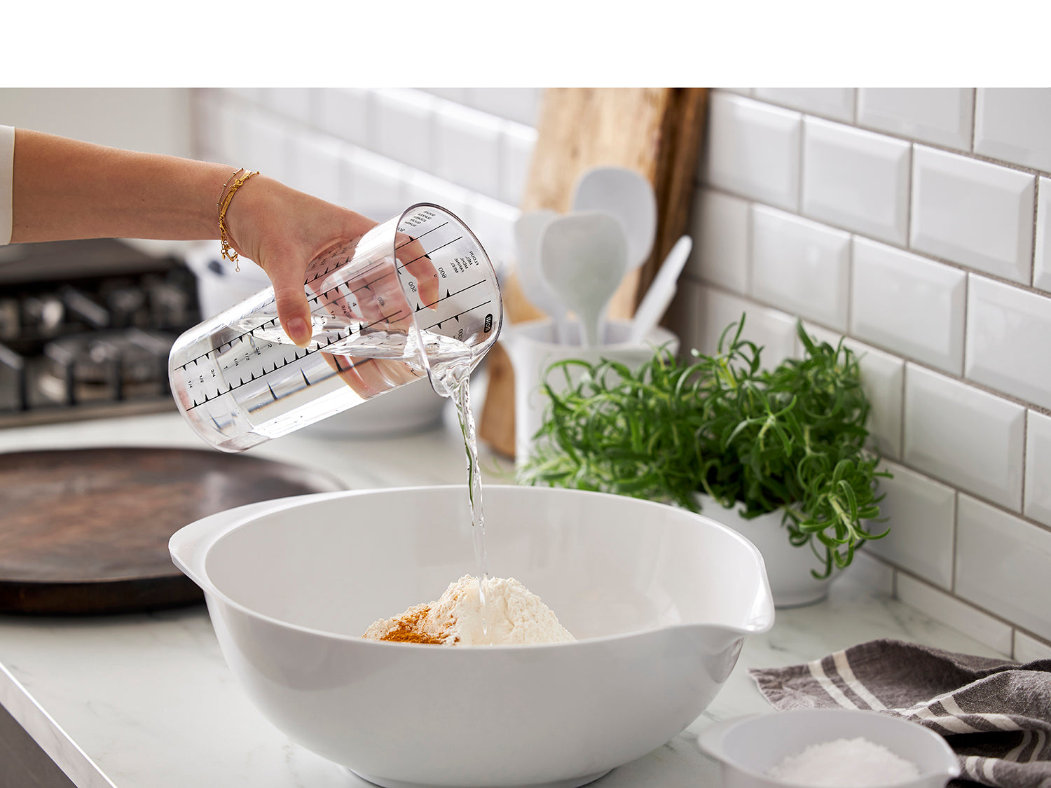 Pichet doseur CLASSIC 0,5l en plastique rigide Transparent Rosti - Mathon - 7