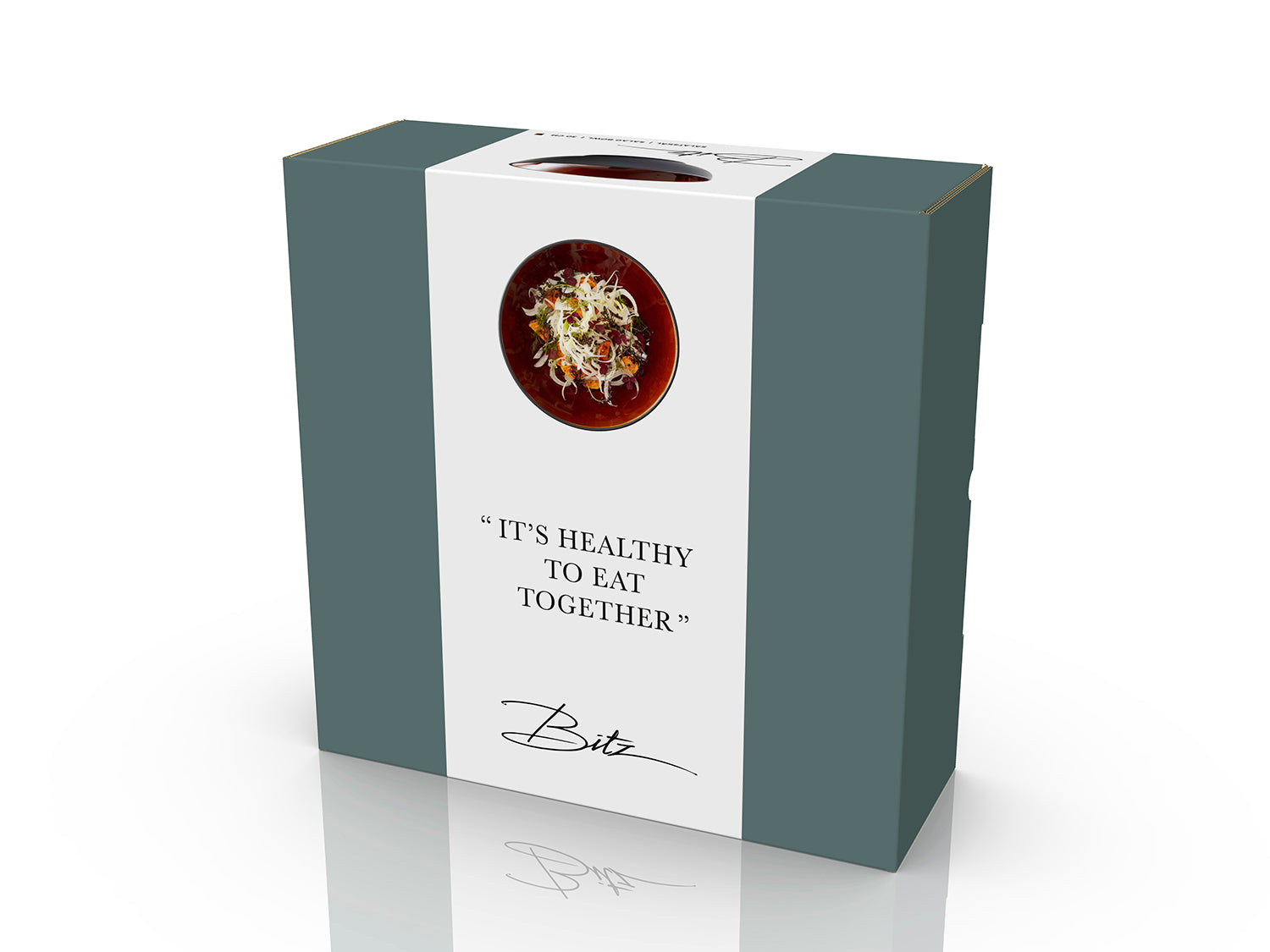 Saladier GASTRO en grès Noir/Ambre Bitz - Mathon - 6