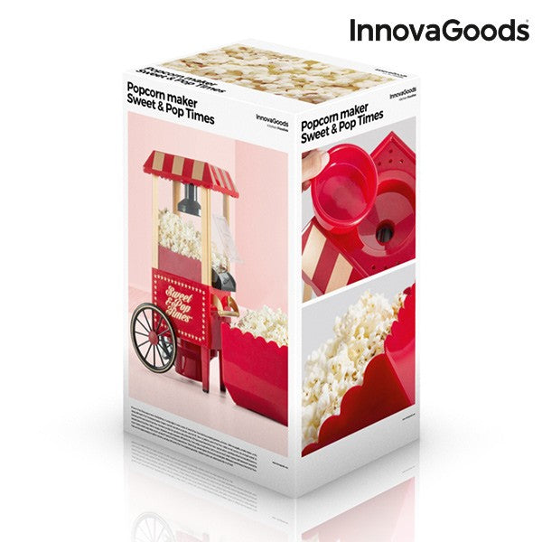 Machine à Popcorn Sweet & Pop Times Innovagoods 1200w Rouge Innovagoods - Mathon - 4