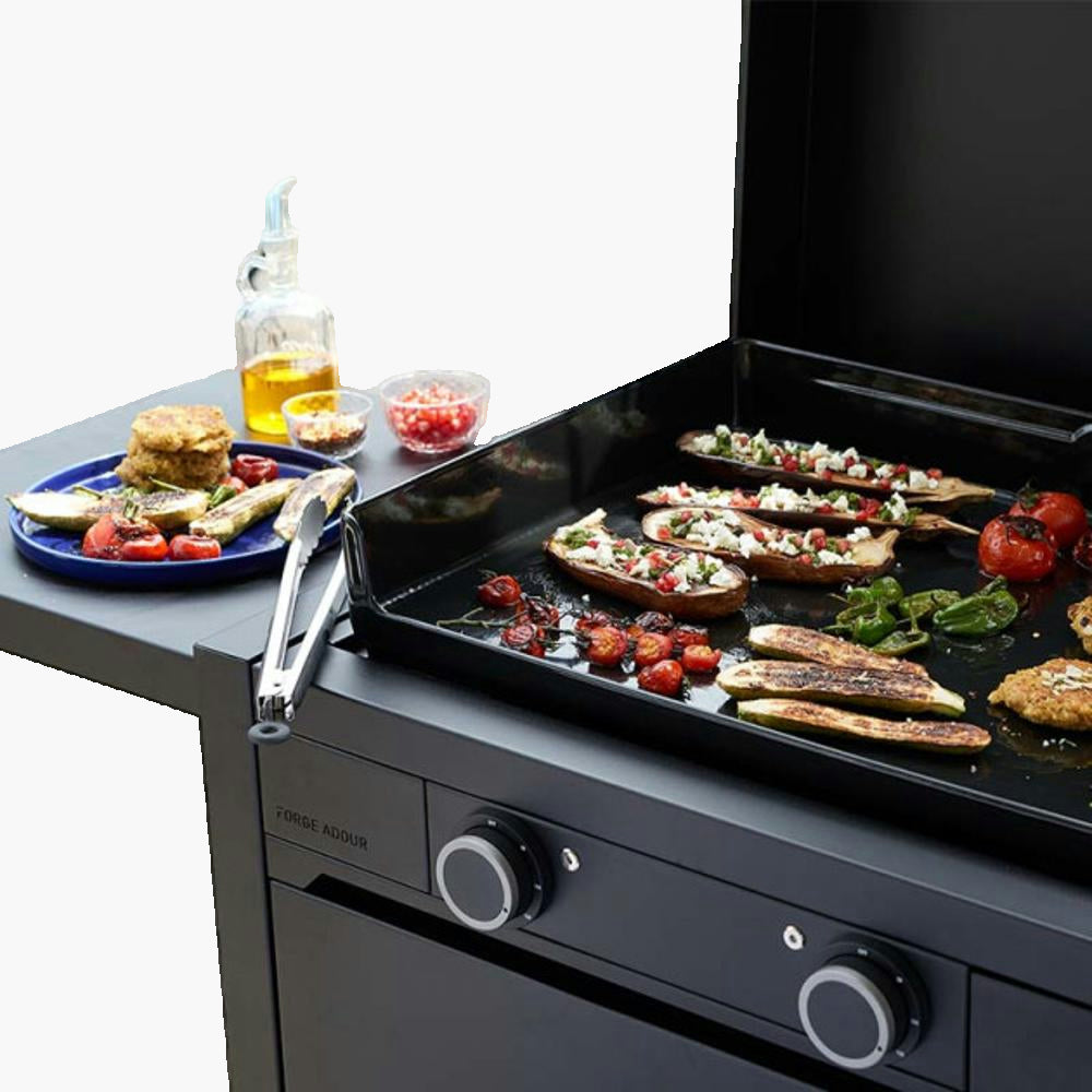 Chariot pour plancha Forge Adour Modern 60 acier noir Forge Adour - Mathon - 2