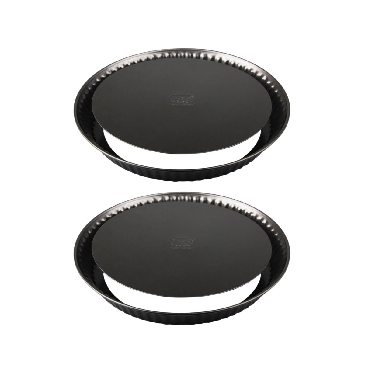 Ensemble de 2 Moules à tartes 26 cm avec fond amovible Dr. Oetker Tradition Dr. Oetker - Mathon - 1