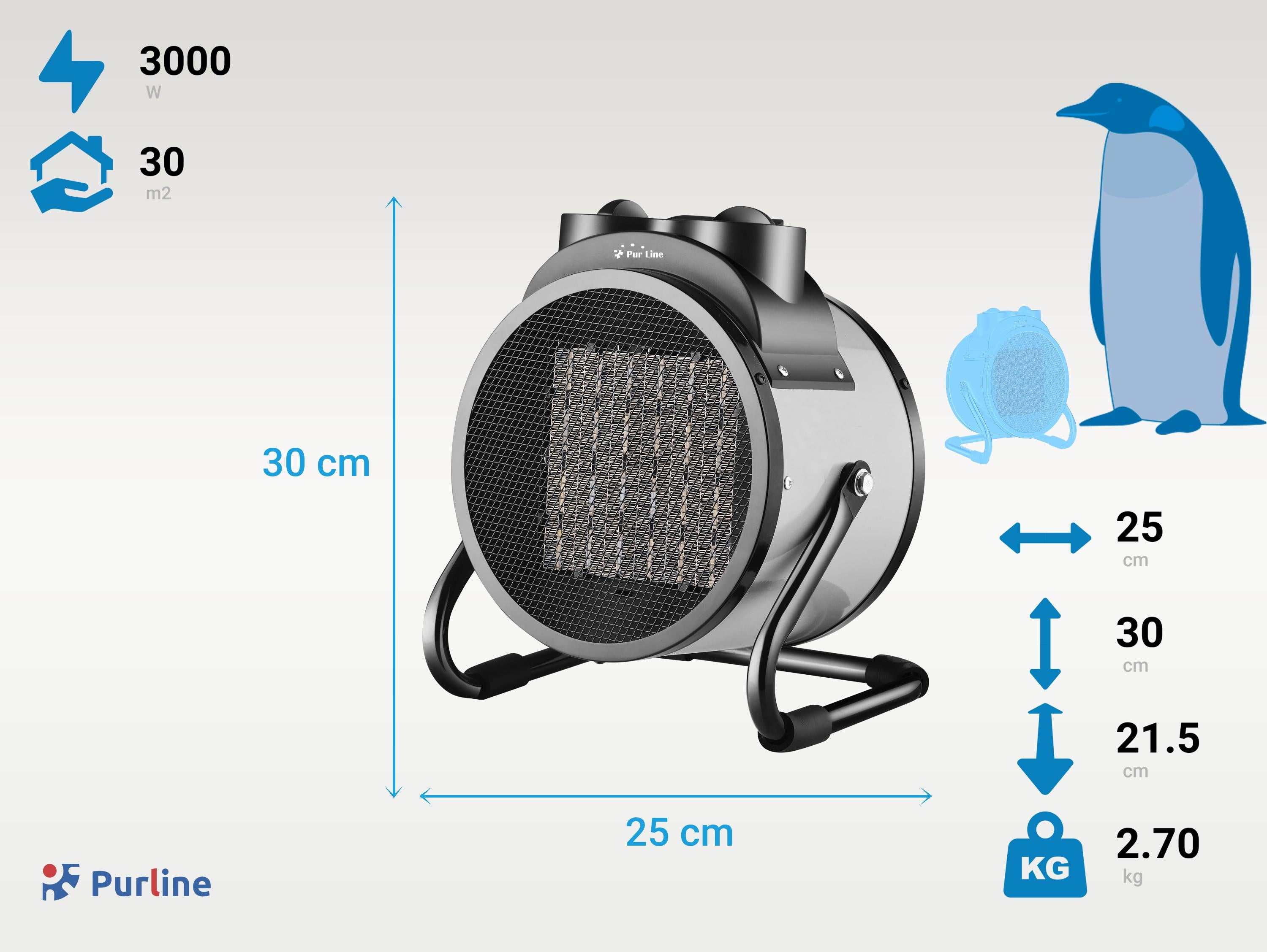 Chauffage industriel de grand puissance Purline - Mathon - 4