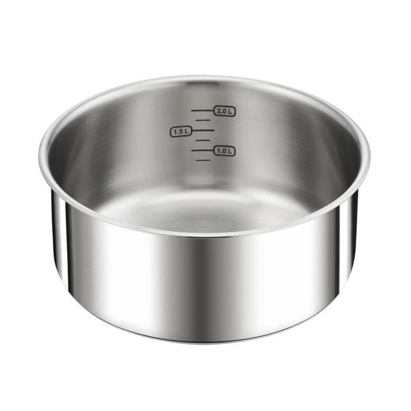 Ingenio Preference Casserole 20 Cm, Induction, Inox, Empilable, Compatible Lave-vaisselle L8983004 Tefal - Mathon - 1