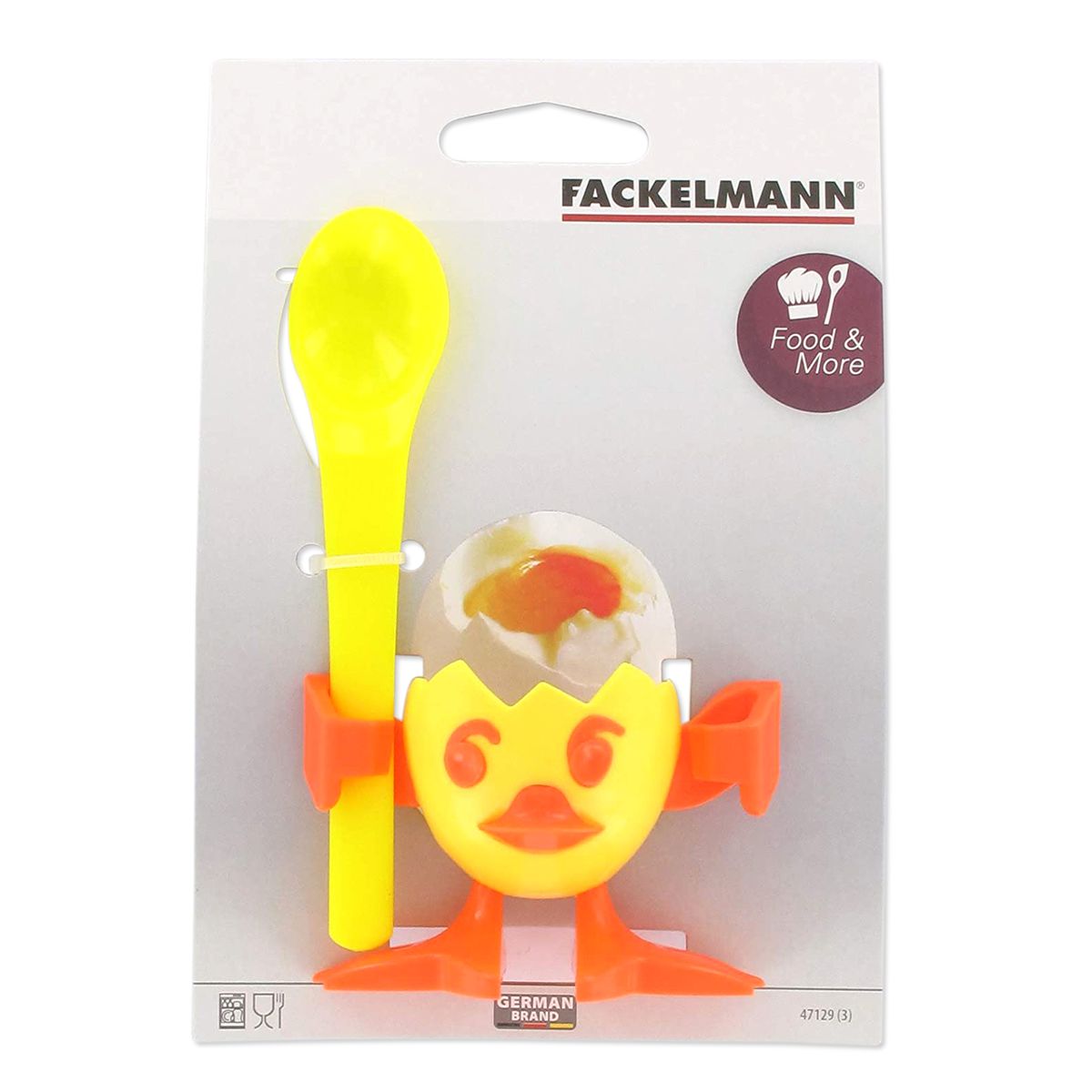 Coquetier avec cuillère  Colors Edition Fackelmann - Mathon - 5