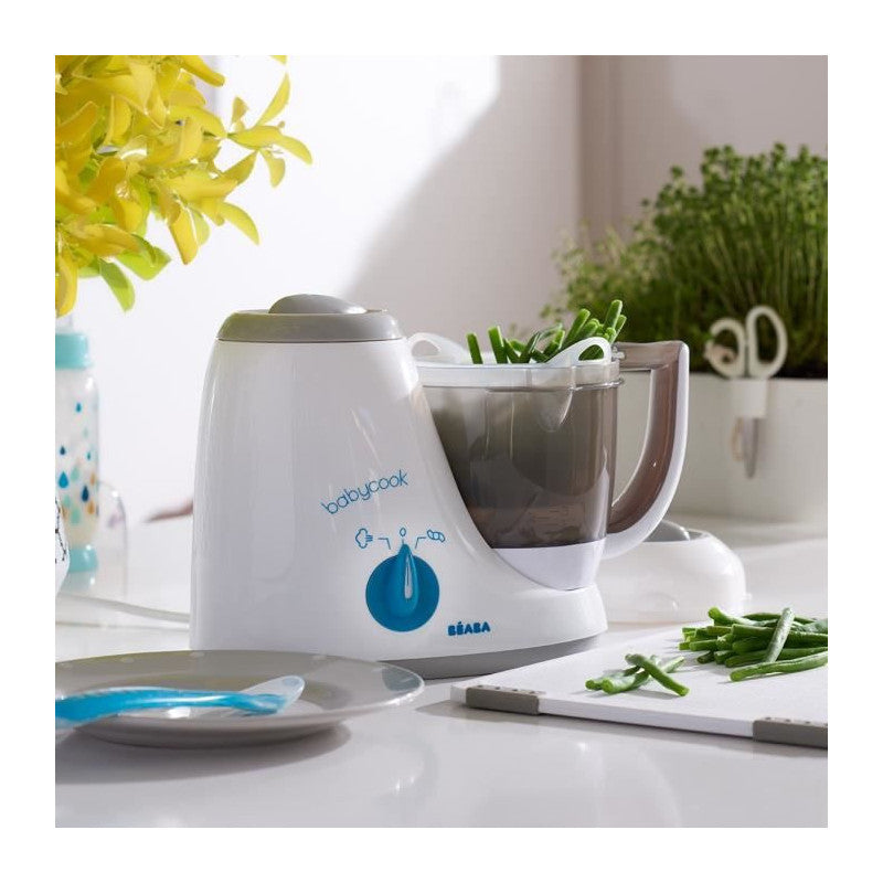 Beaba, Babycook Original, Robot Bebe Babycook - Cuiseur Mixeur 4 En 1 - Gris Beaba - Mathon - 4