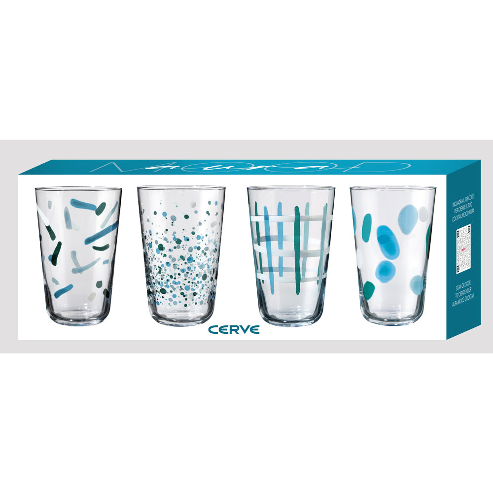 Boite de 4 gobelets Aura 40 cl Table passion - Mathon - 2