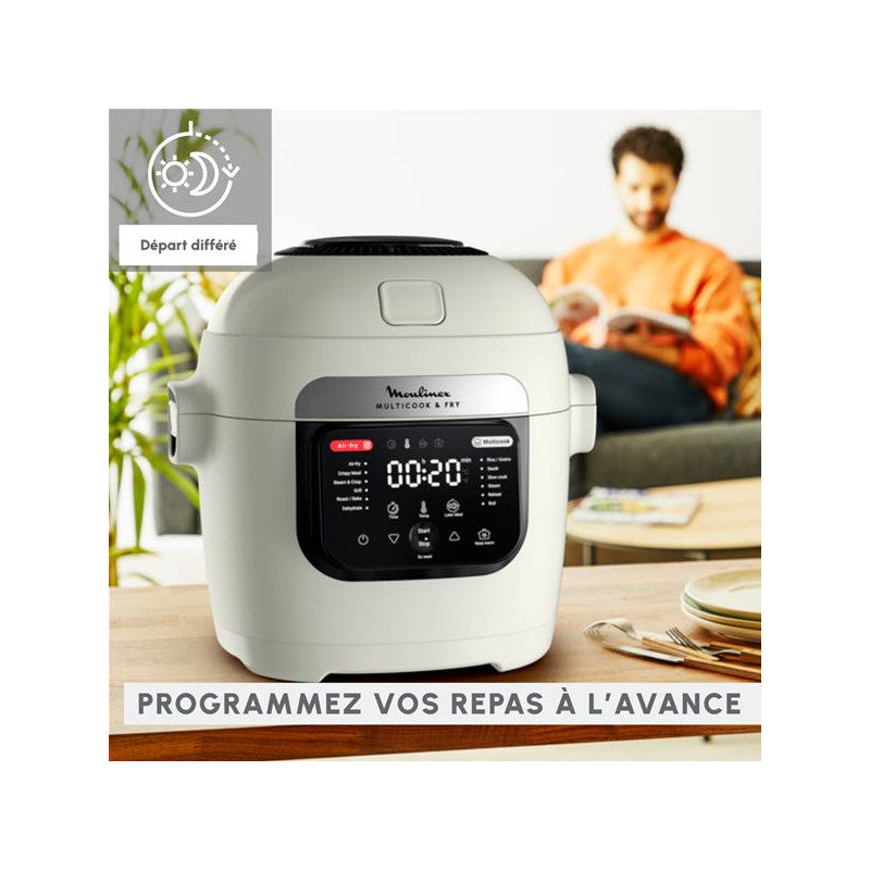 Multicuiseur Pression Et Cuisson   - Mz7301f0 Moulinex - Mathon - 4