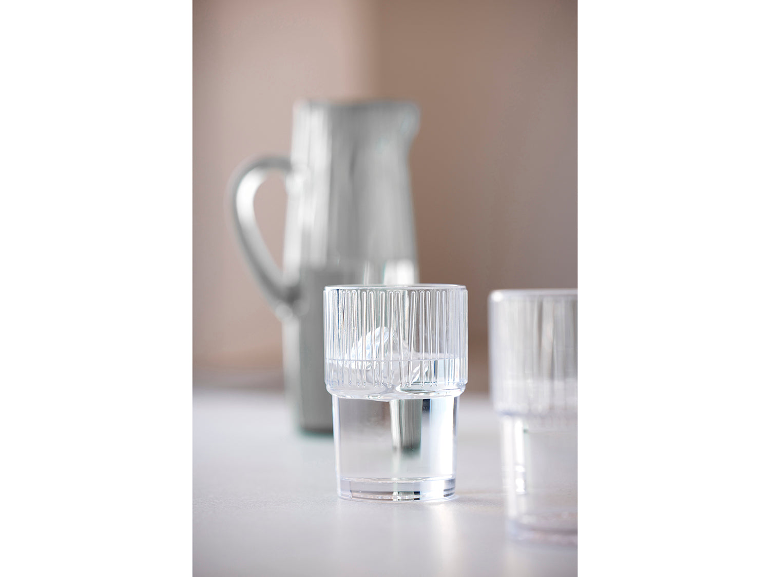 Pichet KUSINTHA en verre Transparent Bitz - Mathon - 3