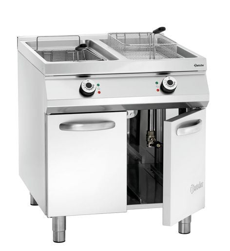 Friteuse électrique - 2 cuves de 20 litres - 34,8 kW - Bartscher - Mathon - 1