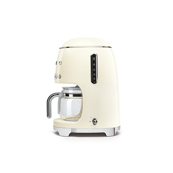 Machine à café filtre crème 10 tasses 1050 W DCF02CREU Smeg - Mathon - 2