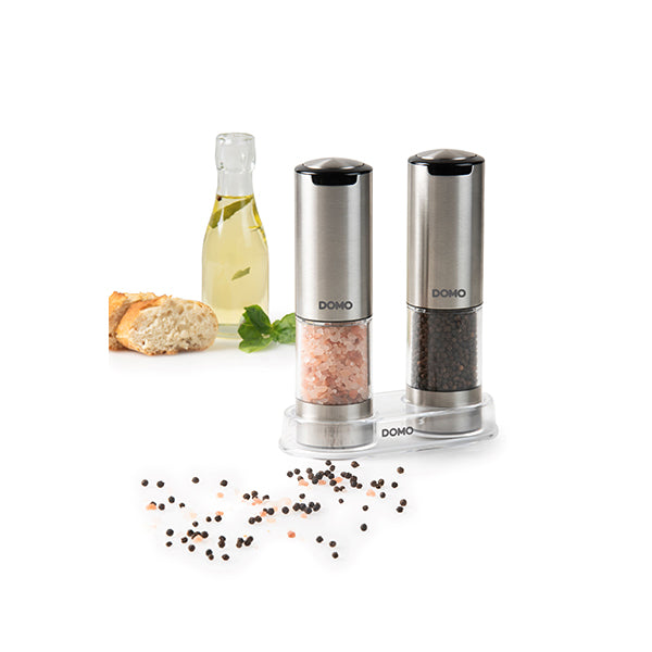 Set 2 moulins à sel et à poivre rechargeables Domo - Mathon - 1