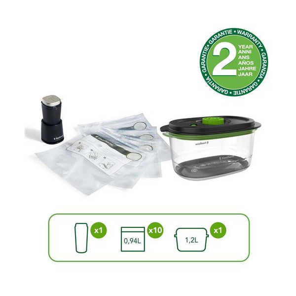 Machine Sous Vide Sans Fil Foodsaver Vs1199x 2.5 W Noir Foodsaver - Mathon