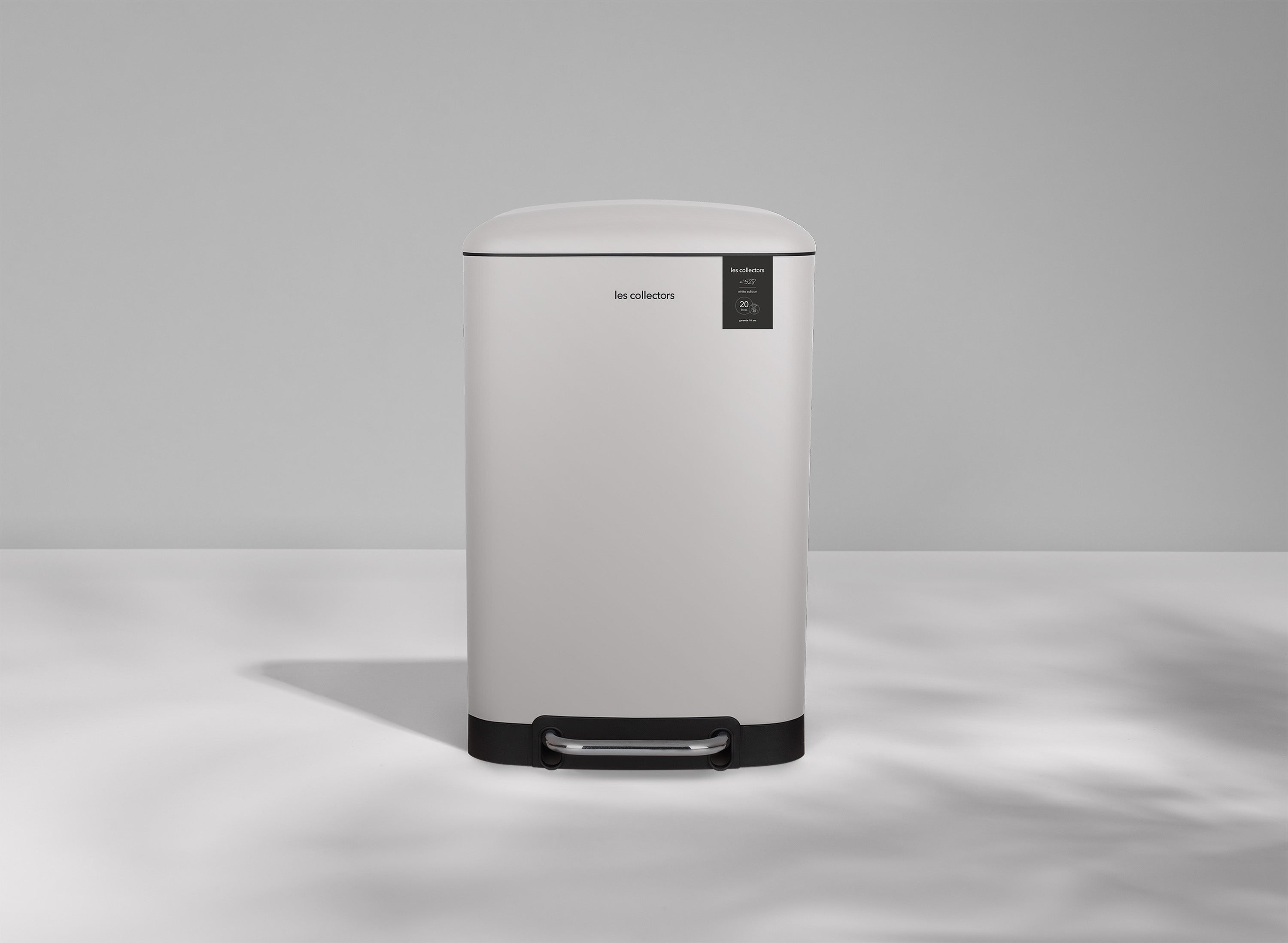 Poubelle à pédale 20L, white edition - N°528 Les Collectors - Mathon - 5
