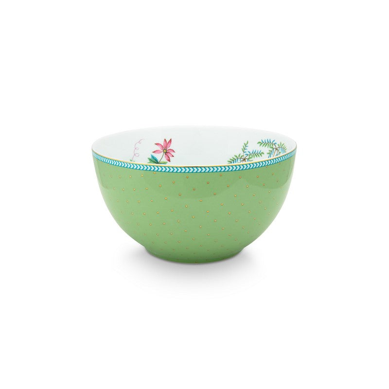 Lot de 6 Bols Jolie pois or vert 15cm Pip Studio - Mathon
