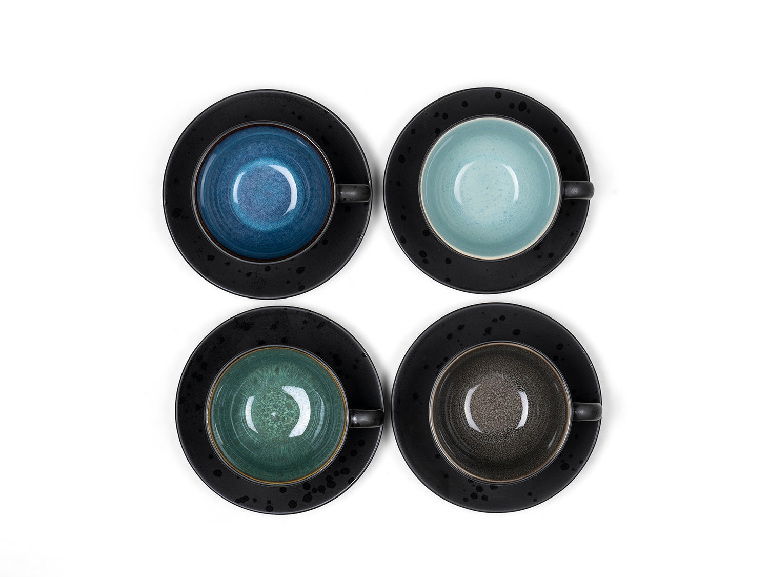 Tasse avec soucoupe GASTRO en grès Noir ass. Bitz - Mathon - 2