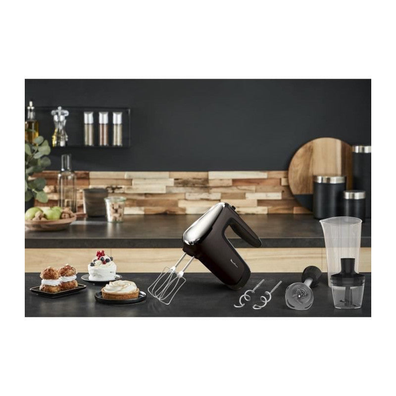 Hm653910 Powermix Silence Batteur, 600 W, Technologie Silencieuse, Poignee Ergonomique, Variateur De Vitesse Moulinex - Mathon - 5