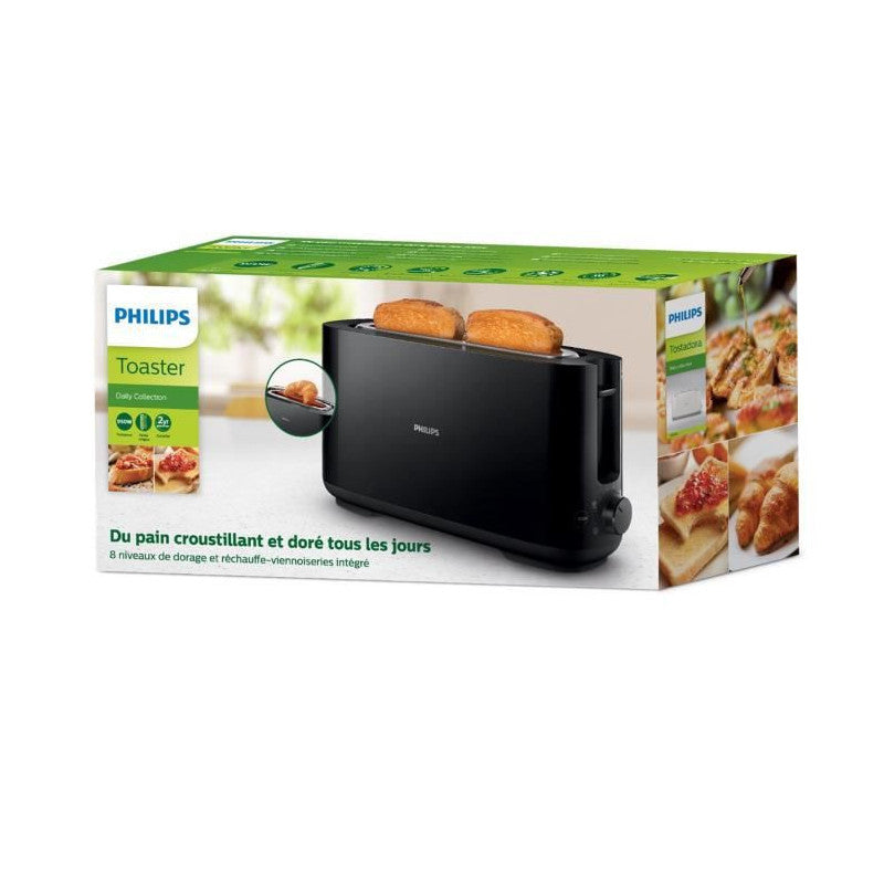 Hd2590/90 Grille Pain - Noir Philips - Mathon - 5