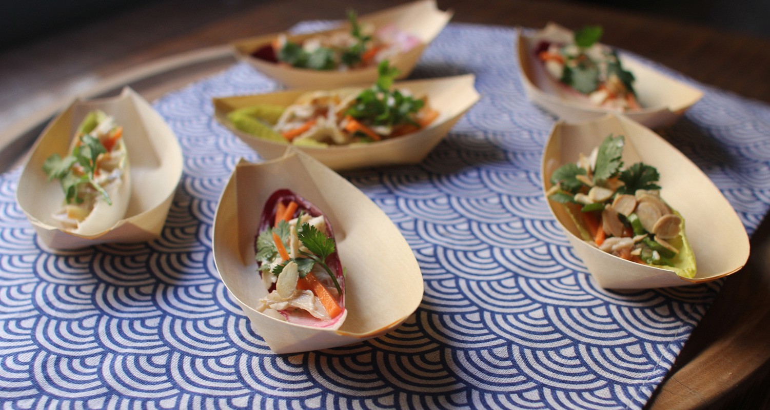 50Pcs - Barquette bateau bois  170x87x23mm FirstPack - Mathon - 2