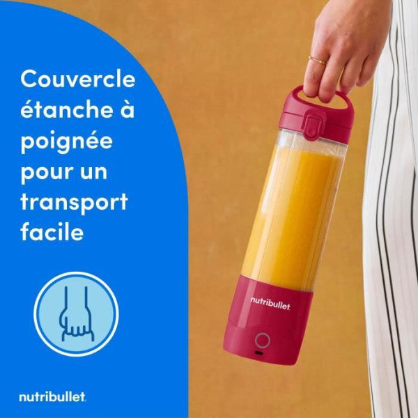 Blender  Portable - Nutribullet - Nbp003ma - 70w - 0.475l - Magenta - Nutribullet - Mathon - 6