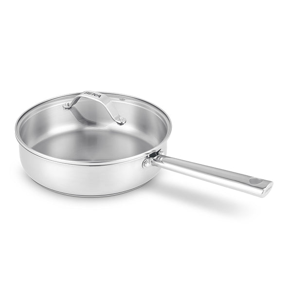 Sauteuse Inox 24 cm et couvercle Cicla Beka - Mathon - 2