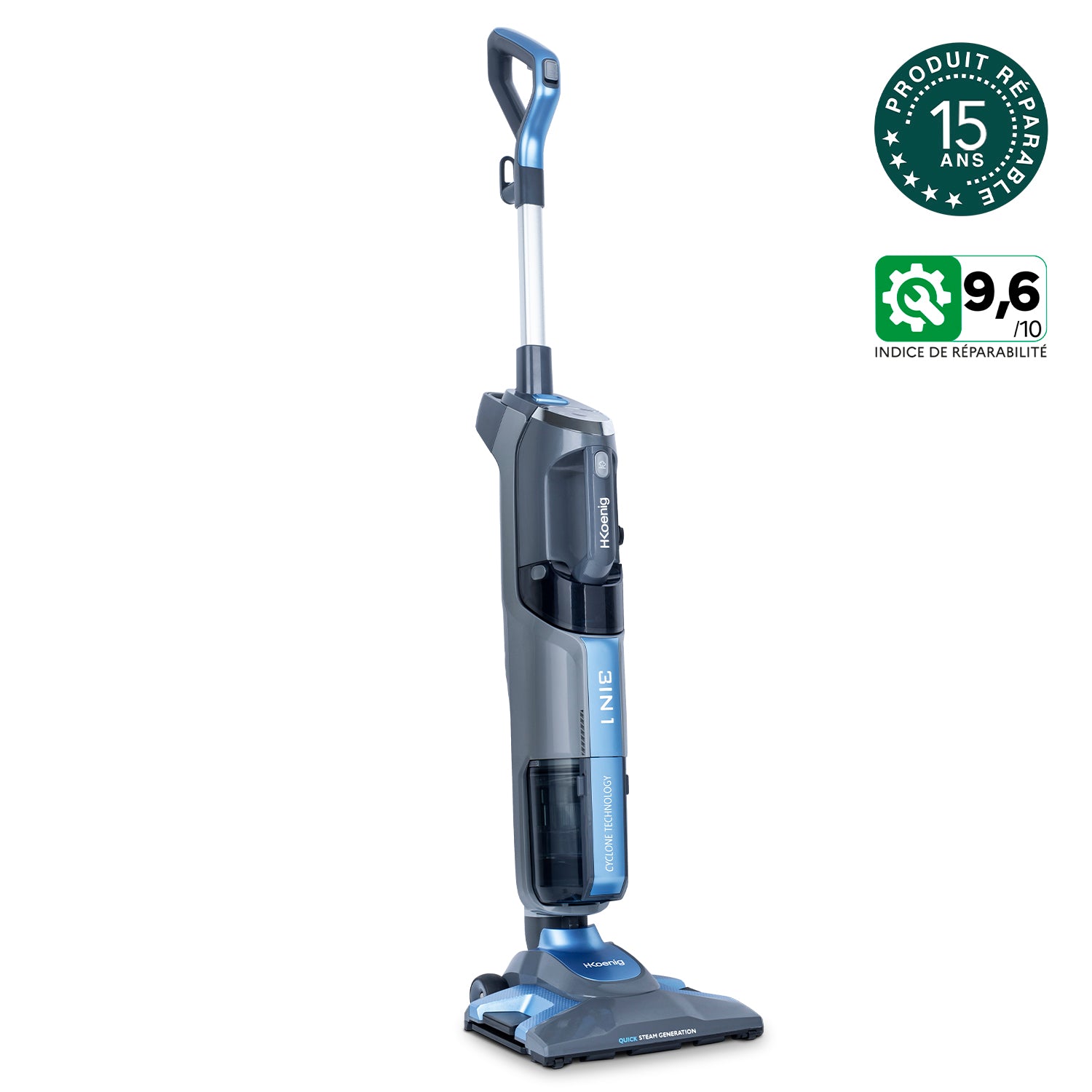 Aspirateur vapeur 3 en 1 - ARYA600 H.Koenig - Mathon - 2