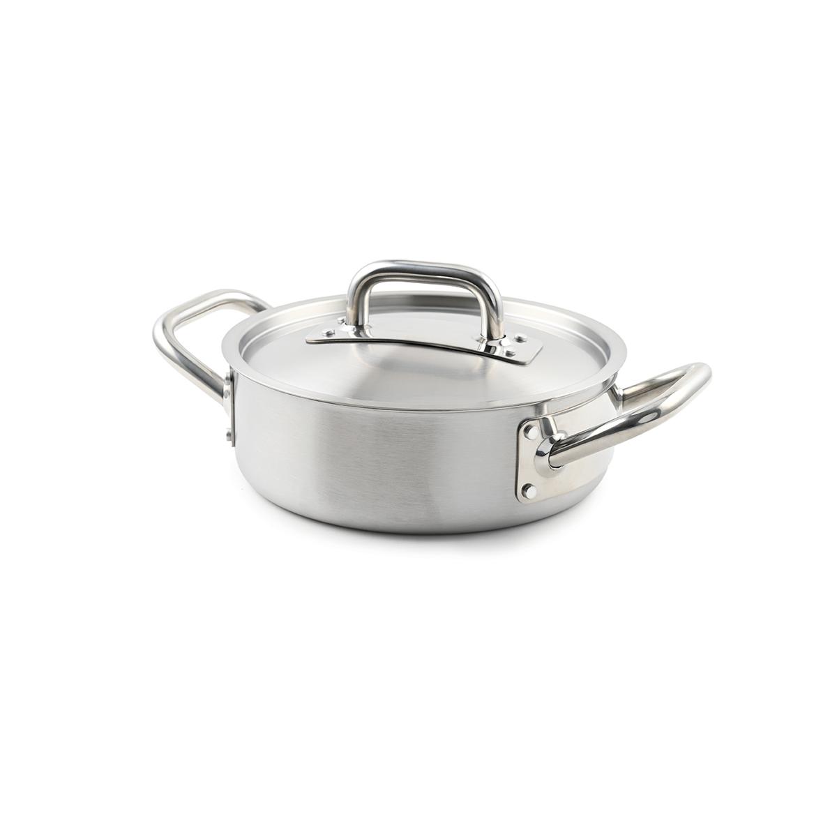 Faitout triplex 24x8,5cm - Induction Gam Hotel - Mathon - 1