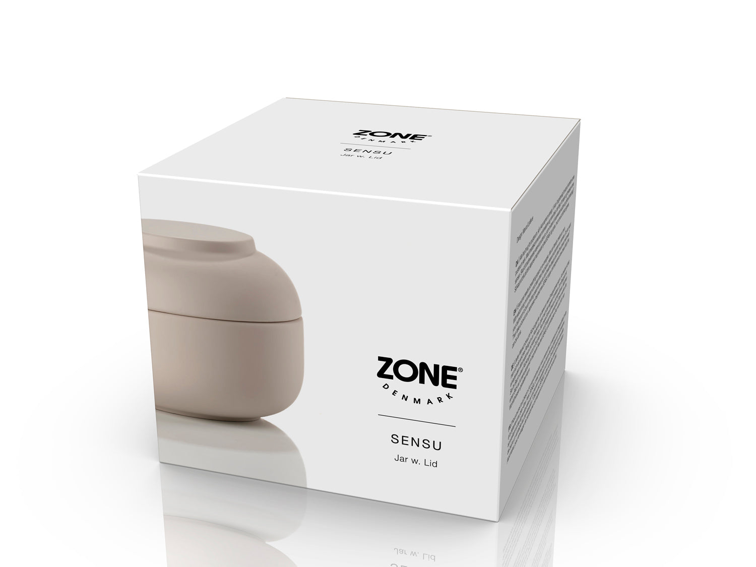Pot Sensu en Grès Sable Zone Denmark - Mathon - 2