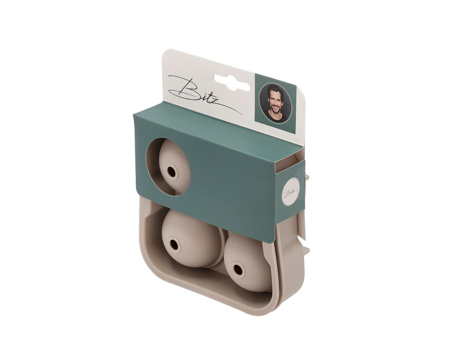 Bac à glaçons en silicone Gris Bitz - Mathon - 2