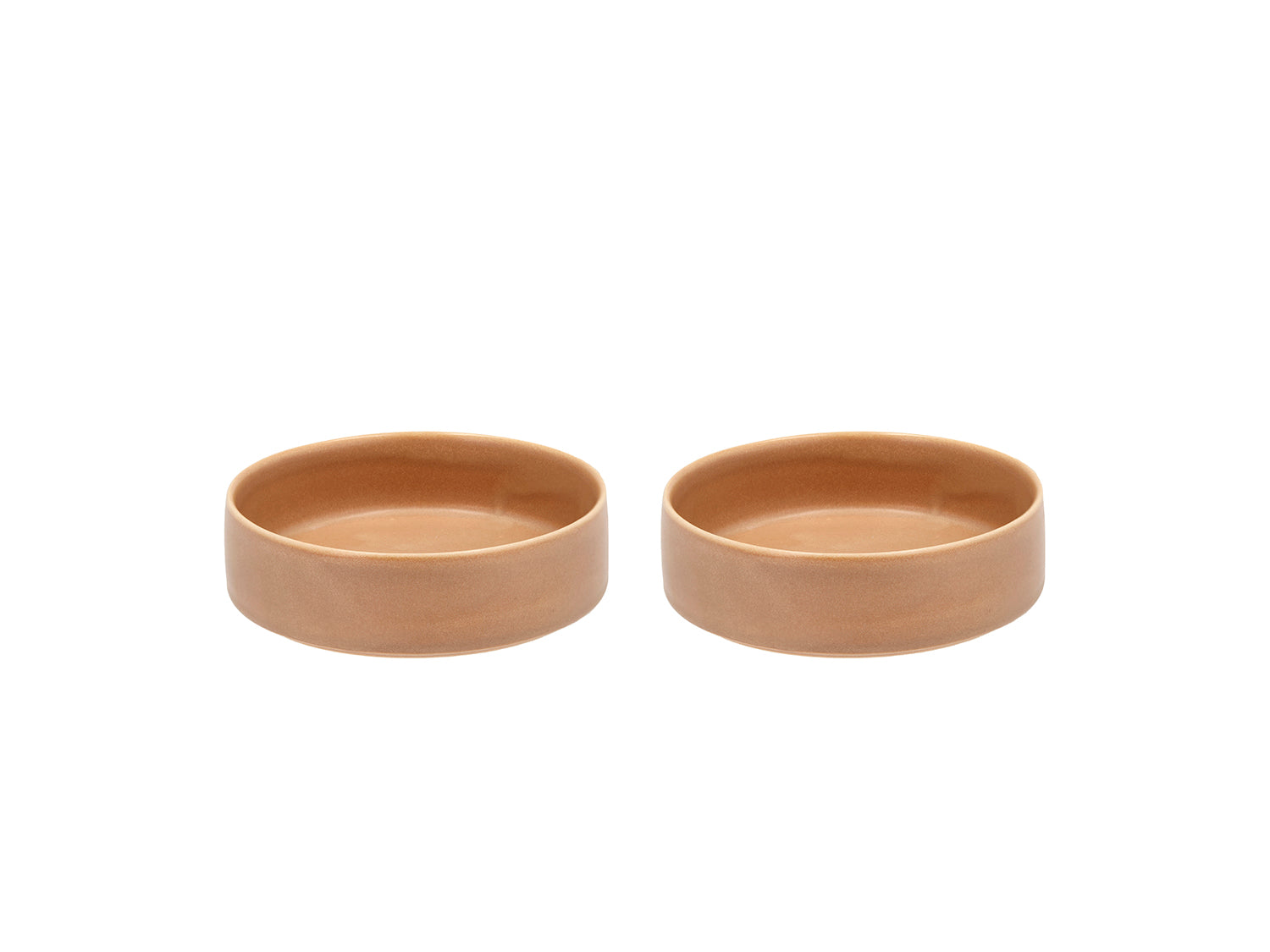 Lot de 2 bols FJORD 15cm en grès émaillé Crème Villa Collection - Mathon - 1
