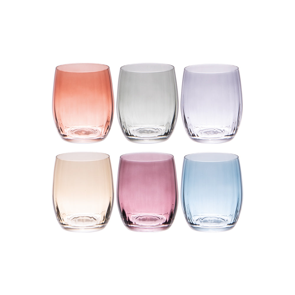 Coffret de 6 gobelets Lumen 30 cl Table passion - Mathon - 1