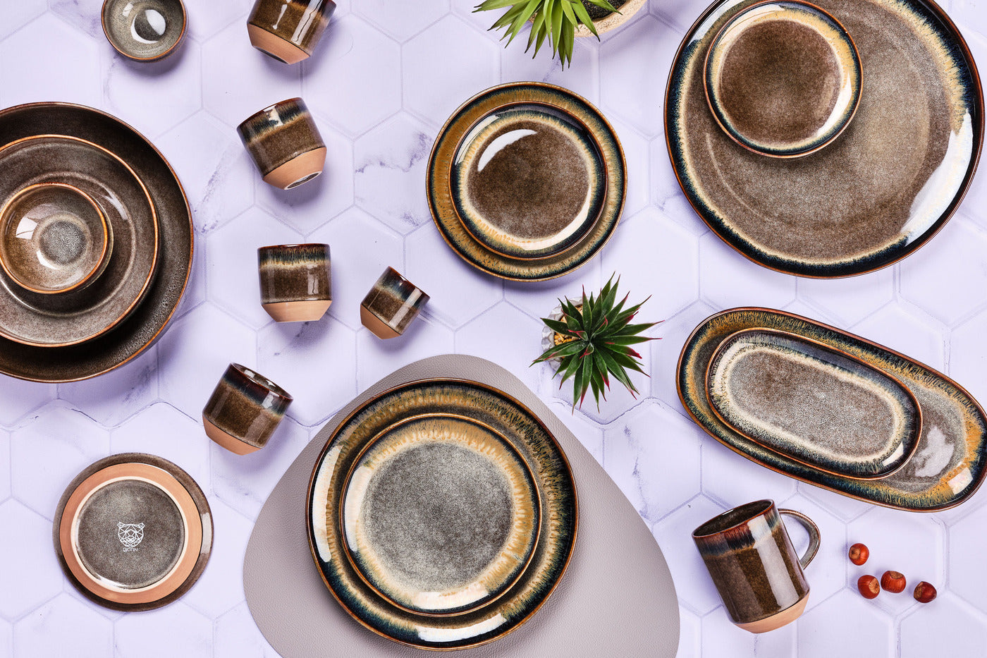 Saladier GENESIS Ø22,5cm - Basalte Björn - Mathon - 6