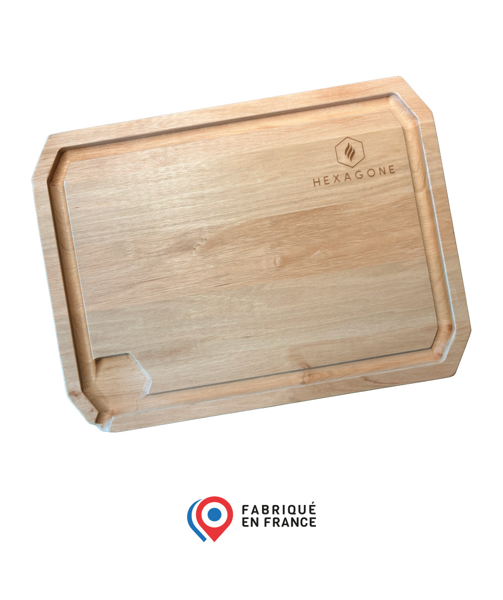 Planche découpe Bois de fil Hexagone - Mathon - 1