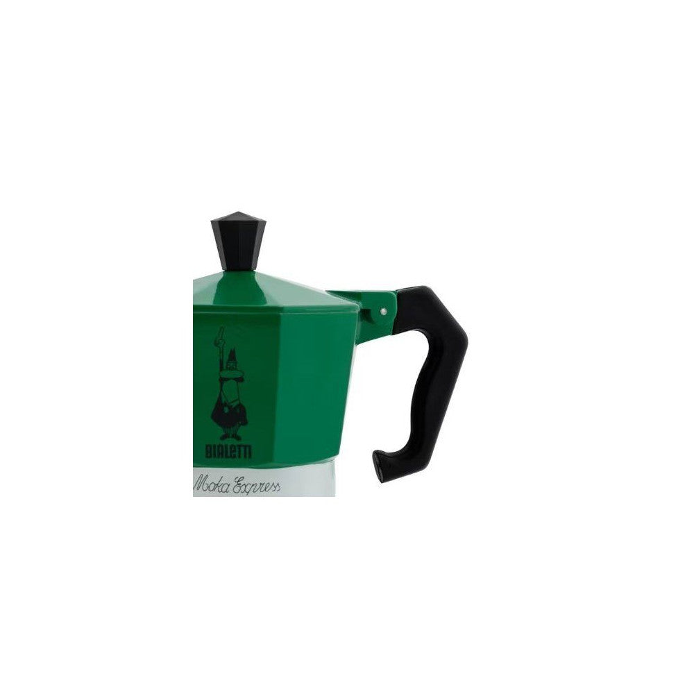 Cafetiere Italienne -   - La Mokina Italia - Tous Feux Sauf Induction - 1 Tasse - 40 Ml - Vert / Rouge Bialetti - Mathon - 2