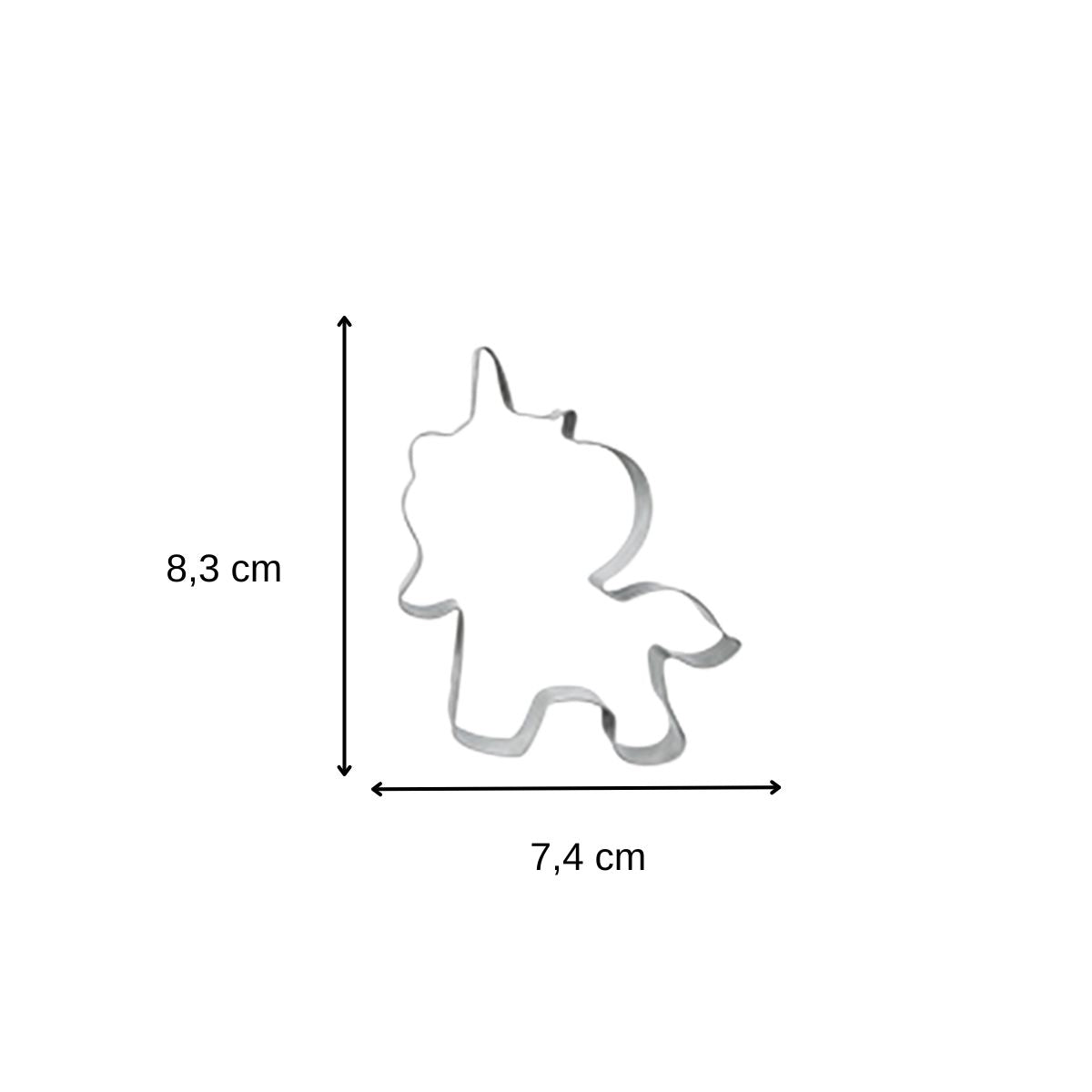 Set de 4 emporte-pièces licorne Zenker Emporte-pièces Zenker - Mathon - 6