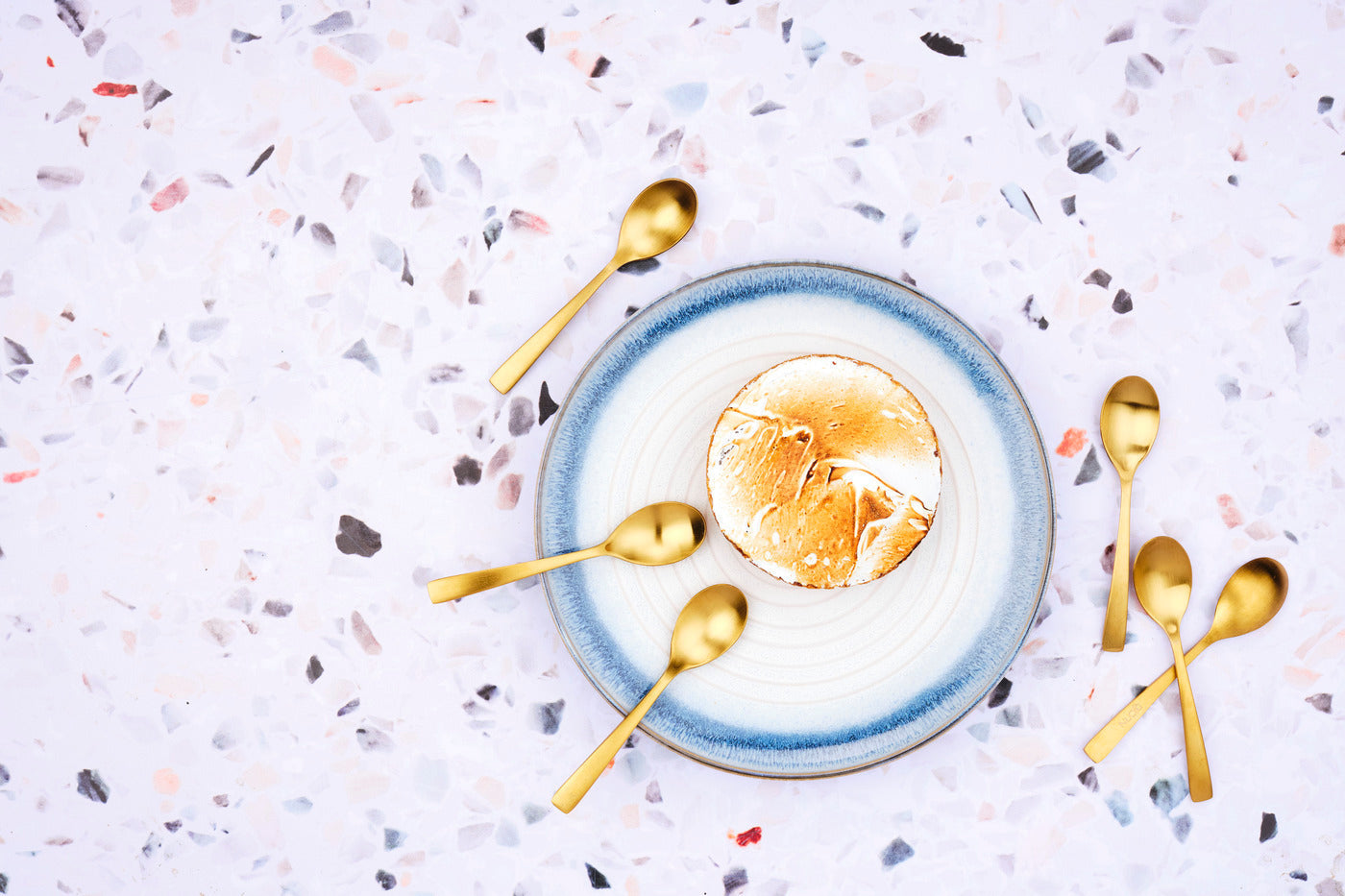 Coffret 6 petites cuillères OGLU - Gold Björn - Mathon - 2