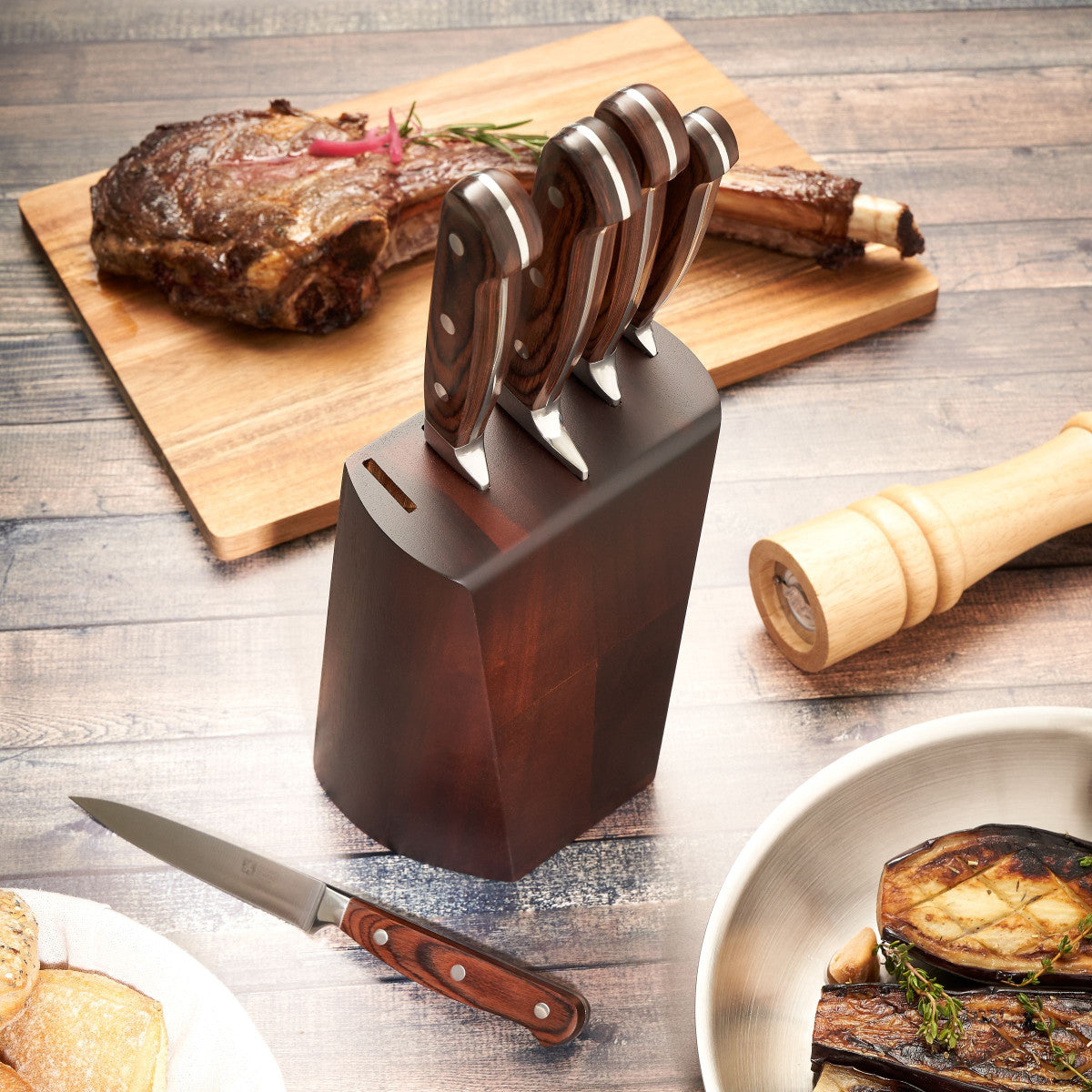 Virtuose - Bloc 5 couteaux de cuisine Richardson Sheffield - Mathon - 5