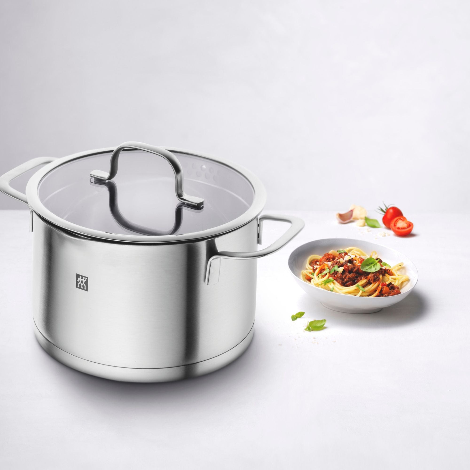 3-pcs, Set de casseroles, Argent Zwilling - Mathon - 2