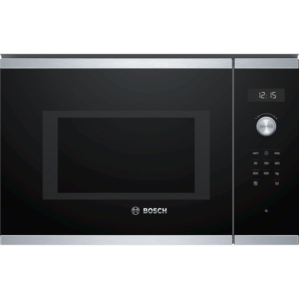 Micro-ondes Encastrable - Bosch Série 6 - Bfl554ms0 - Noir / Inox - 59 Bosch - Mathon - 1