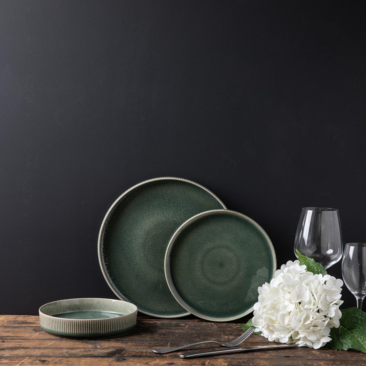 Service 18 pièces vert - "Jade" Laguiole Cuisson - Mathon - 3