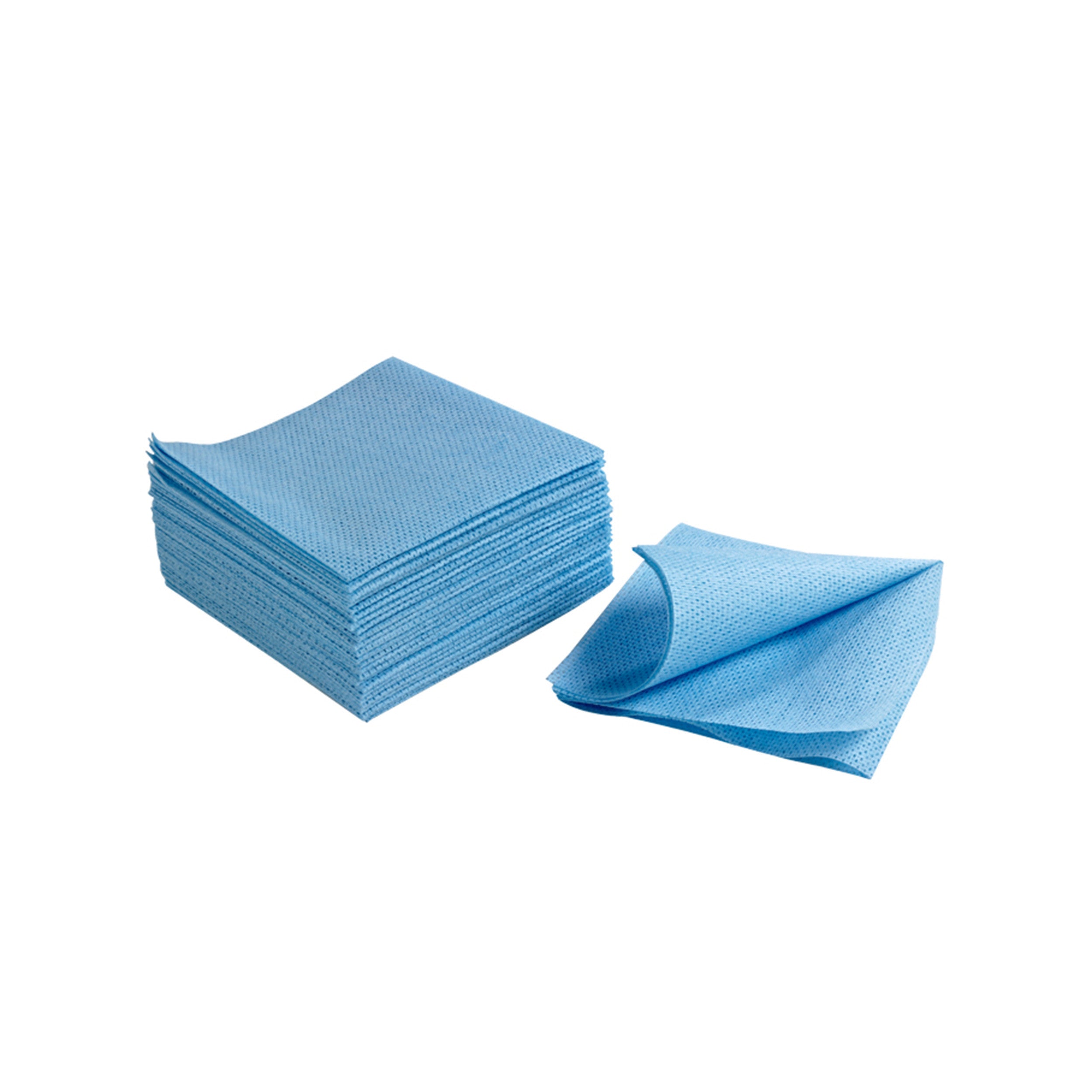 25Pcs - Lavette jetable bleue  500x300mm FirstPack - Mathon