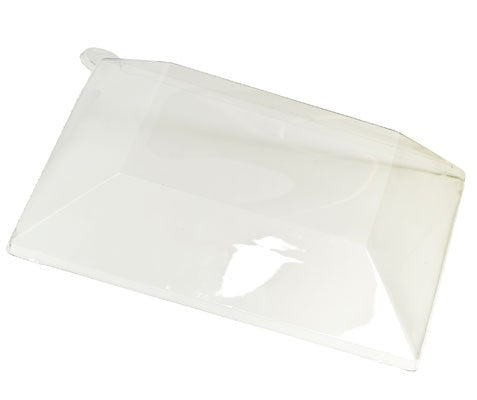 60Pcs - Couvercle PET transparent  220x220x40mm FirstPack - Mathon - 1
