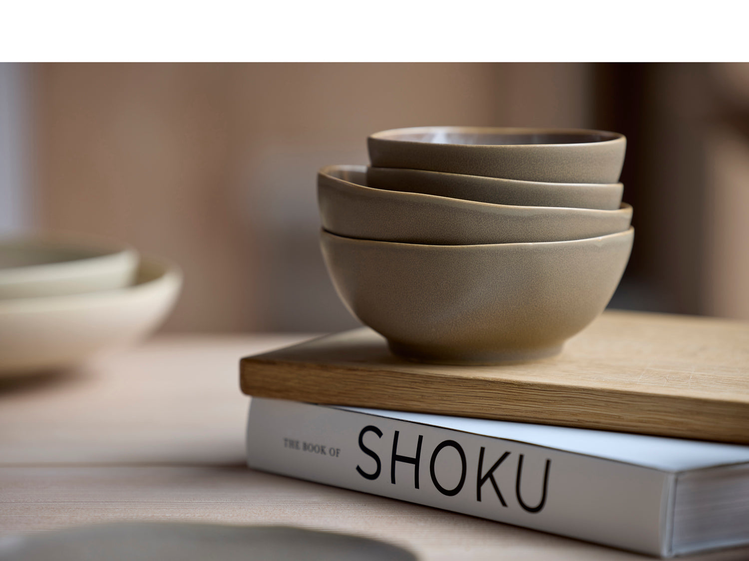 Bol Shoku en Grès Marron chaud Villa Collection - Mathon - 9