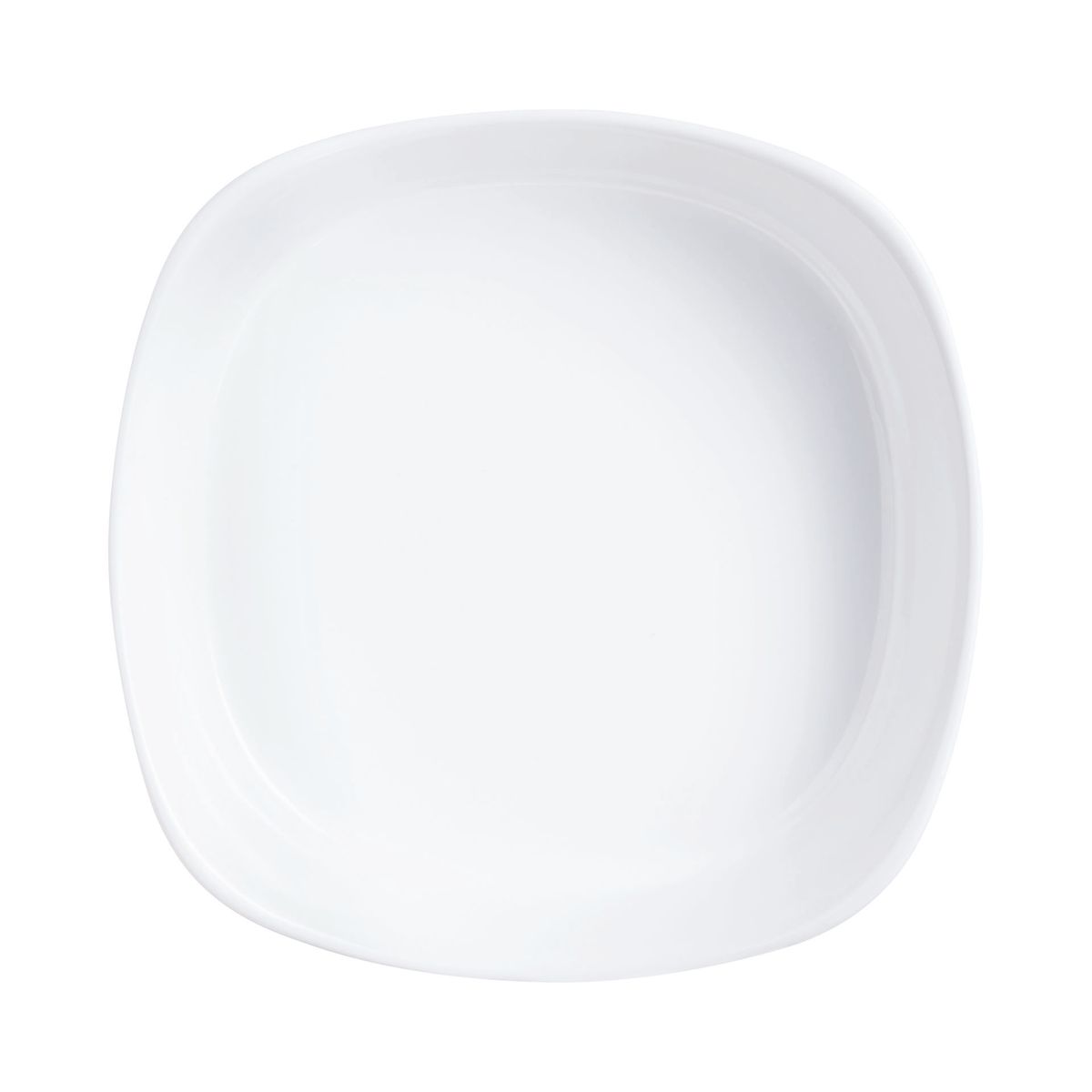 Plat à four carré blanc 20x20cm Smart Cuisine Carine  - Luminarc - Opale culinaire extra léger et résistant Luminarc - Mathon - 2