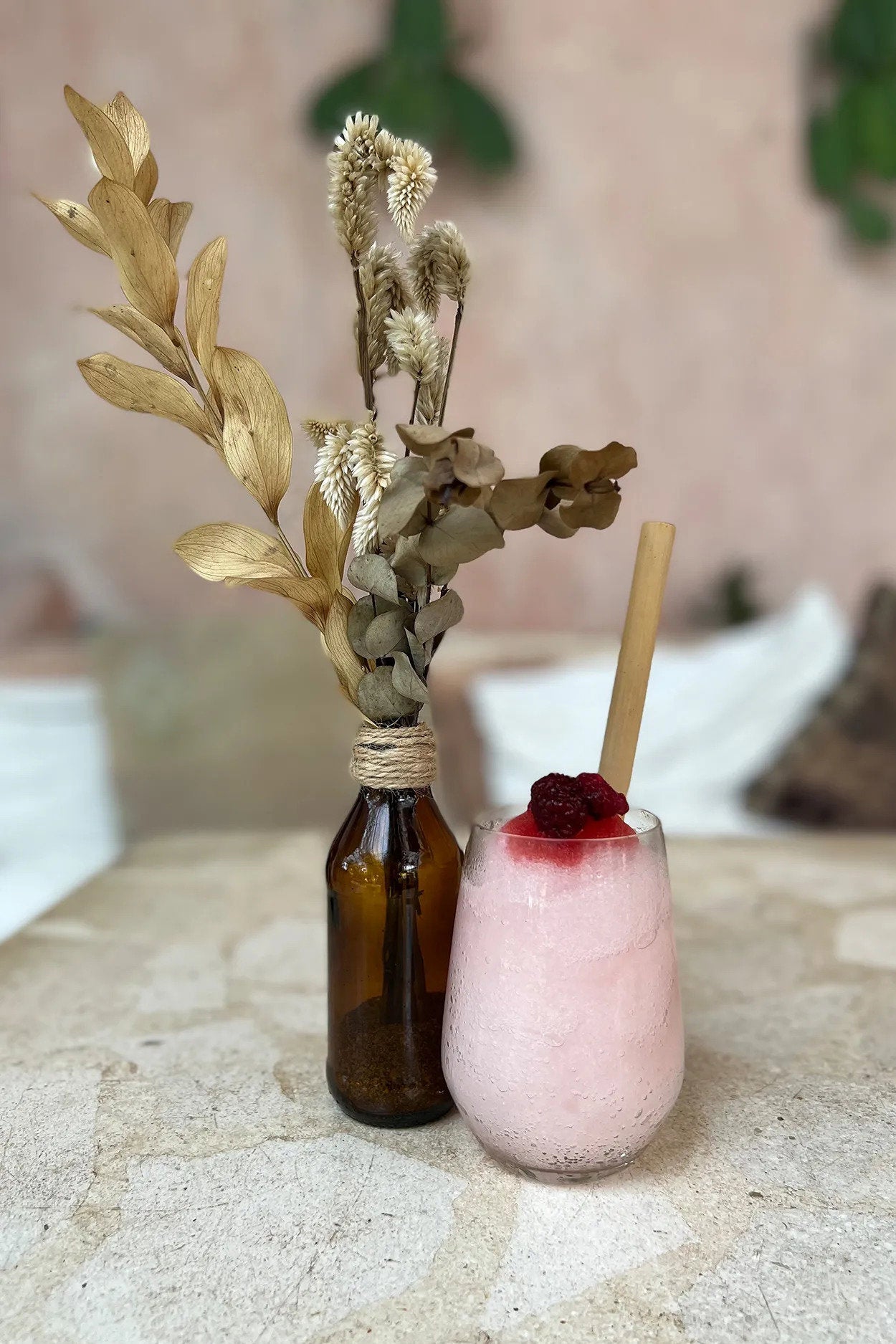 Les Pailles En Bambou - Lot De 10 Avec Brosse Bazar Bizar - Mathon - 5