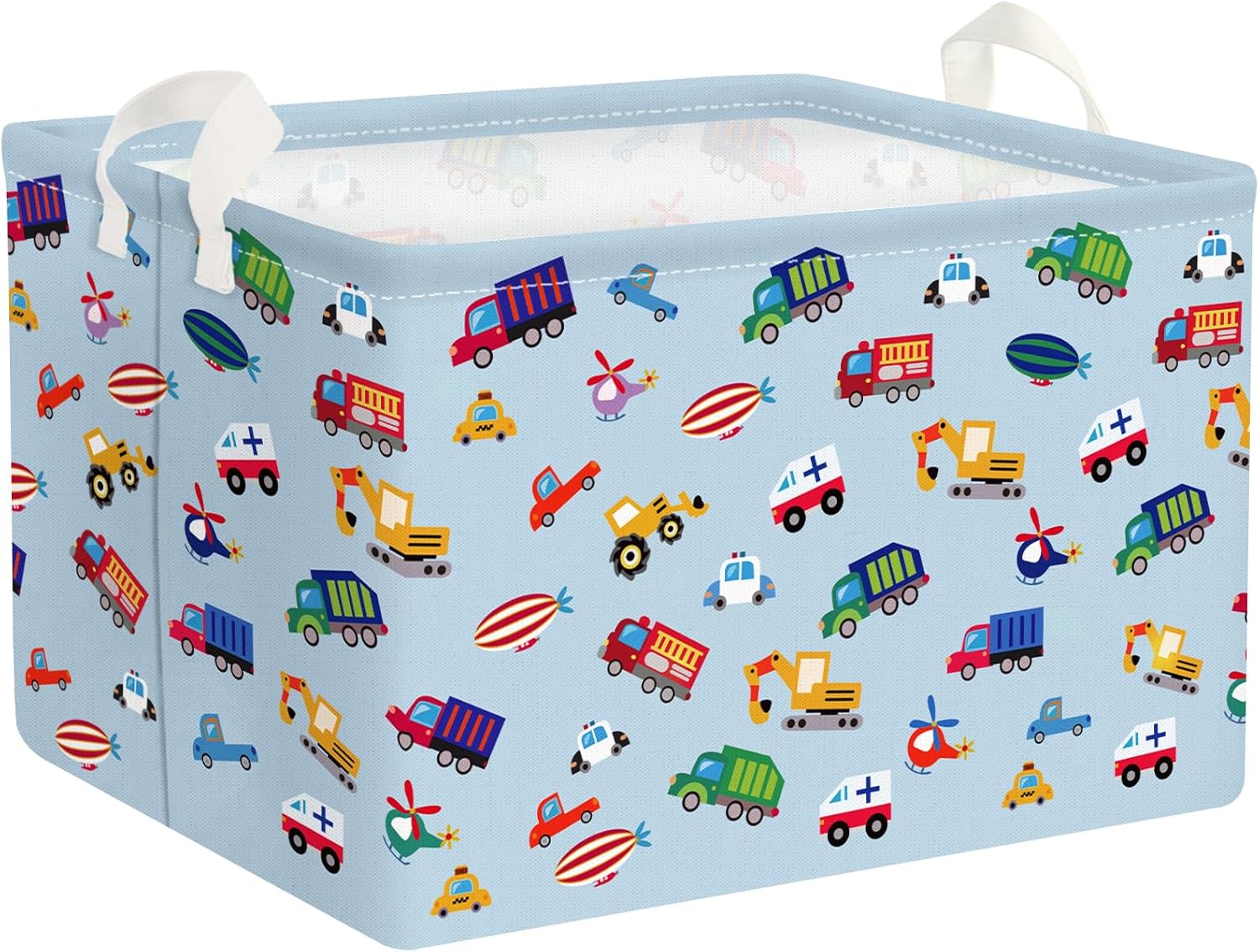 Panier jouets enfant Voiture de Dessin Animé 21 L Vendos85 - Mathon